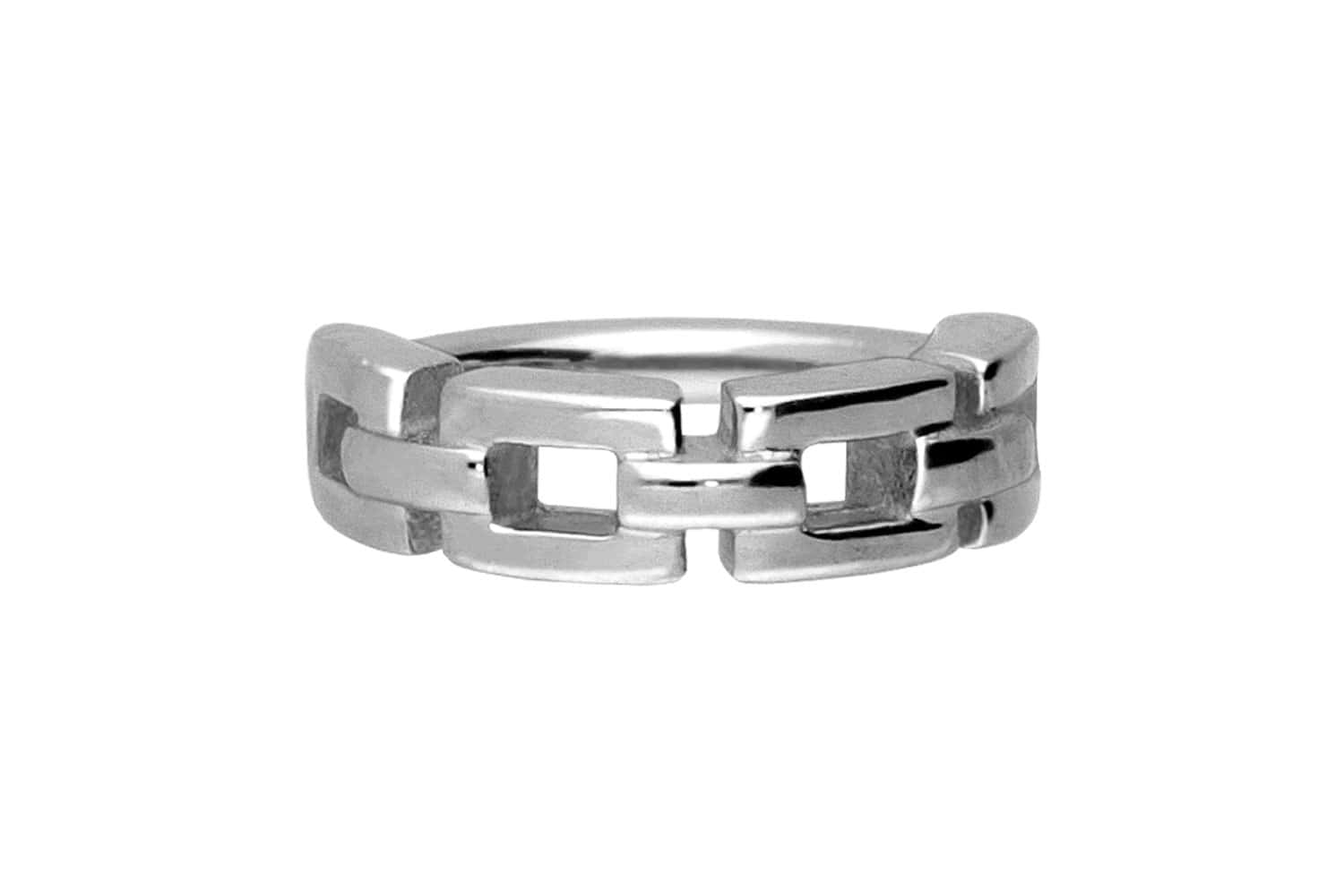 Chirurgenstahl Segmentring Clicker Piercing KETTEN-DESIGN